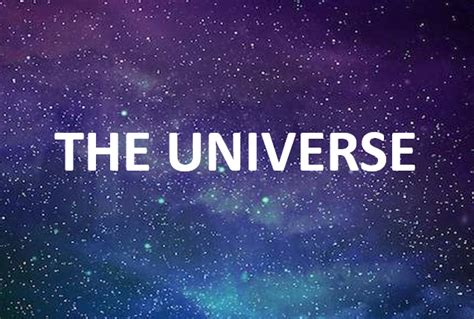 Science 5ºcolegio Lope De Vega Curso 20182019 The Universe