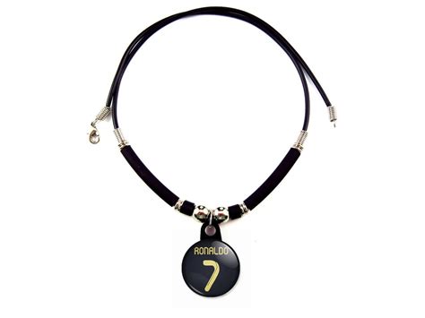 Cristiano Ronaldo Real Madrid Number 7 Away Jersey Necklace 1794669663