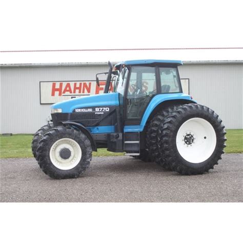 New Holland 8770 4wd Tractor Cab Air 184 42 Axle Duals Supersteer