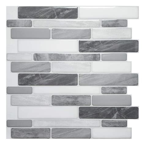 Buy Art3d 10 Sheet Self Adhesive Backsplash Tiles For Kitchen Bathroom
