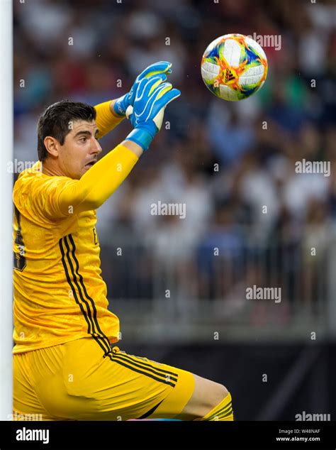 July 20 2019 Real Madrid Goalkeeper Thibaut Courtois 13 Saves The