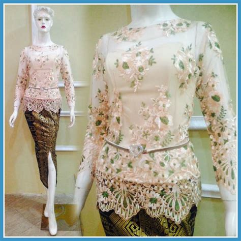 inspirasi 15 kebaya lamaran modern muslim