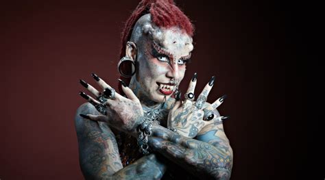 Meet Maria Cristerna The Vampire Woman The Guinness World Record Holder Of The Most Tattooed