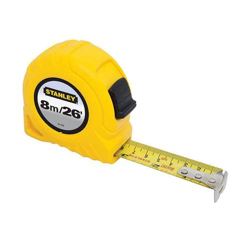 Stanley 8m26 Ft X 1 Inch Tape Measure Metricenglish Scale The