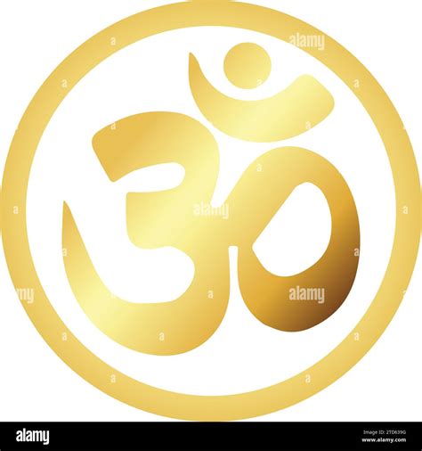 Hinduismus Zeichen Hinduismus Symbol Spirituelles Symbol Om