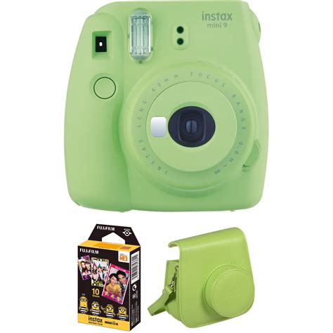 Fujifilm Instax Mini 9 Instant Film Camera With Instant Film And
