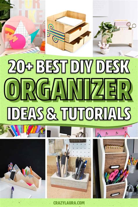 20 Best Diy Desk Organizer Ideas And Tutorials For