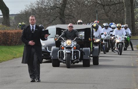 Touching Tribute To Tragic Crash Victim Liam Coyle As 150 Bikers Follow Funeral Procession
