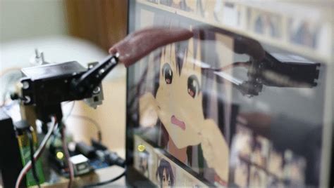 This Japanese Dude Built A Robotic Tongue To Lick His Favorite Anime