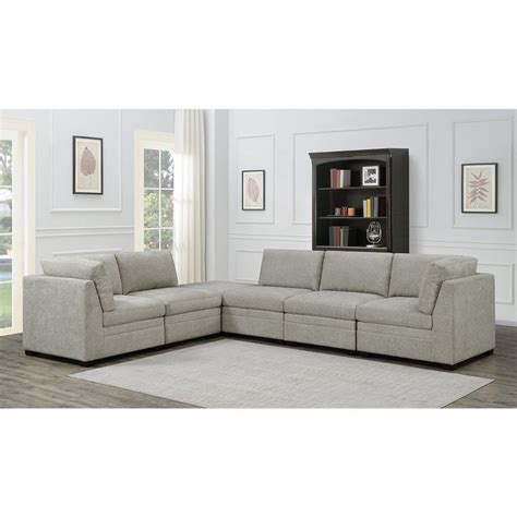 In finding a really perfect choice of gray sectional sofas at costco. Thomasville Tisdale 6 Piece Modular Fabric Sofa | Costco UK