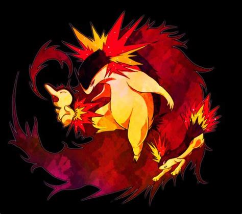 Cyndaquil Quilava Typhlosion Pokemon Pins All Pokemon Pokemon Art Pokemon Champions Like
