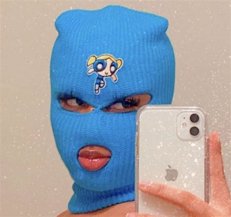 Blue Baddie Wallpapers Aesthetic Ski Mask Go Images Site
