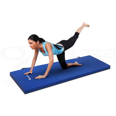 Everfit 6cm Folding Exercise Mat Floor Yoga Gymnastics