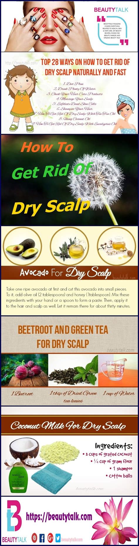 Top 28 Ways On How To Get Rid Of Dry Scalp Naturally And Fast Dry