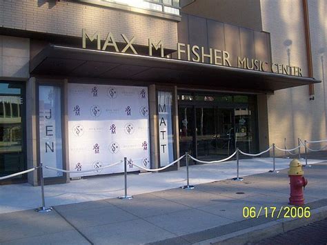 Max M Fisher Music Center Detroit Mi