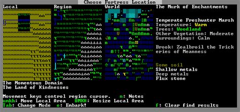 See world token to more easily find information by the names used in the world_gen.txt file, world rejection for information on solving problems related to worlds always being rejected, and worldgen examples for example worlds. Dorven Realms, a Dwarf Fortress-Based Minecraft Terrain Generator. - Minecraft Tools - Mapping ...