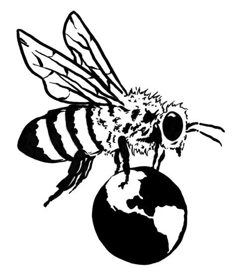 Free Black And White Honey Bee Download Free Black And White Honey Bee