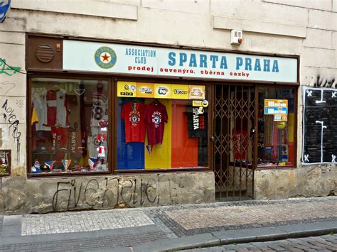Fans von ac sparta praha gegen rapid wien am 20.07.2021. Sparta Praha Fan Shop, Prague | A weekend in Prague, but ...