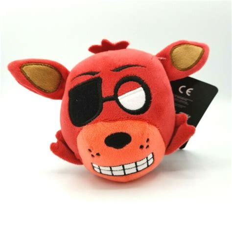 Mymoji Plush Foxy Head Five Nights At Freddys Fnaf Funko 5 Inch New Ebay