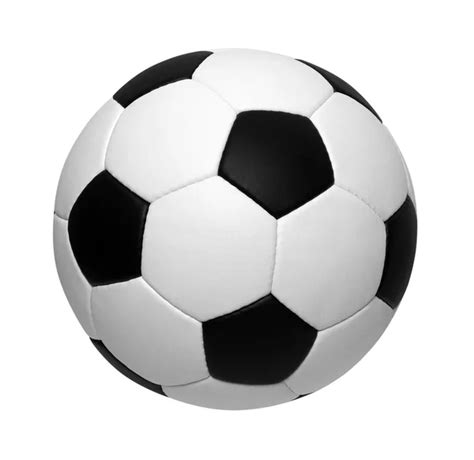Balón de fútbol aislado sobre fondo blanco Foto de stock Kokhanchikov
