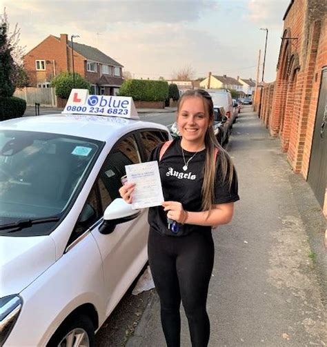 Eva Murray Of Windsor Passed Her Driving Test Archives Blue Driving