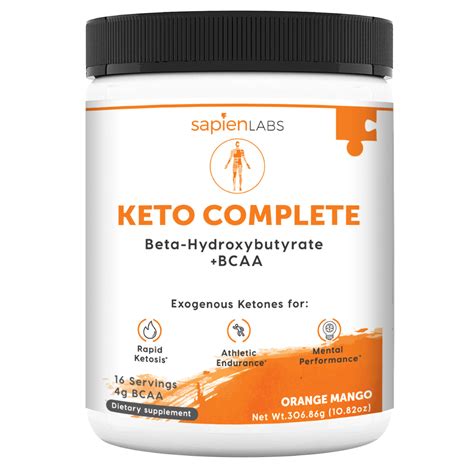 Keto Supplement Exogenous Ketones Bhb 4g Bcaa Ideal For Ketosis Diet Fat Burning