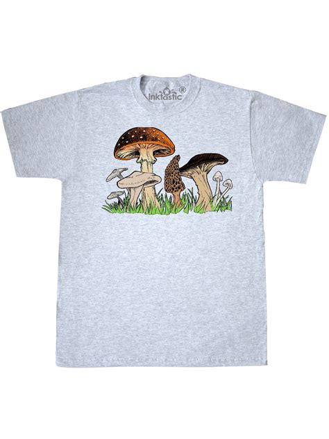 inktastic mushroom hunting for morel mushroom t shirt