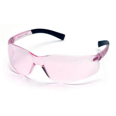 Pyramex Ztek Mini Womens Safety Glasses With Pink Lens The Ztek Mini