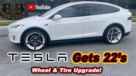 Tesla Model X Wheel And Tire Upgrade Youtube