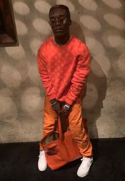 Lil Uzi Vert Shows Off Orange Fit Inc Style