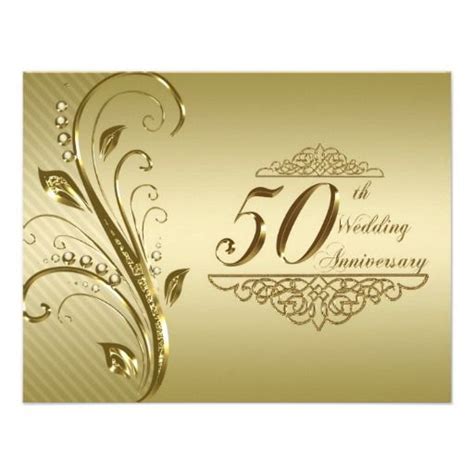 50th Wedding Anniversary Invitations 50th Wedding Anniversary Party