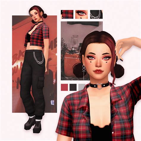 Sims 4 Maxis Match Lookbook