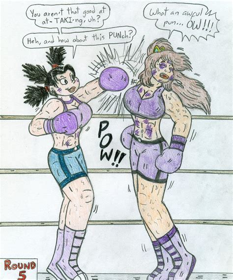 Boxing Savannah Vs Taki By Jose Ramiro On Deviantart