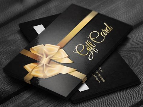 Each arrives in their own beautiful gift box and can be redeemed online, in catalogue or in stores. Elegant Golden Gift Cards by Mathias Brandt on Dribbble