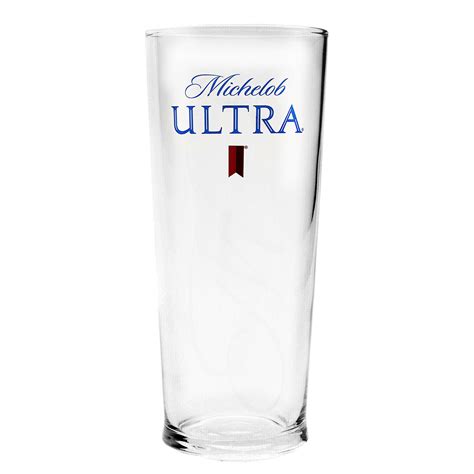Latest Hottest Promotions 2 16 Ounce New Nos Michelob Ultra Beer Glass