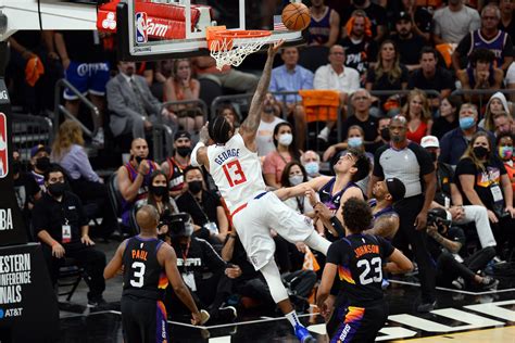 Paul George Keeps Clippers Alive In Nba Playoff Series Against Suns