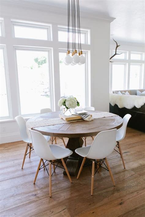 25 Modern Round Dining Table Ideas Homemydesign