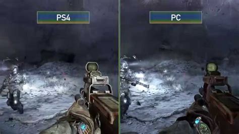 Metro 2033 Redux Pc Versus Ps4 Grafikvergleich Youtube