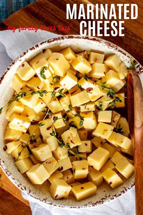 These Marinated Cheese Cubes Make The Perfect Easy Appetizer They Are