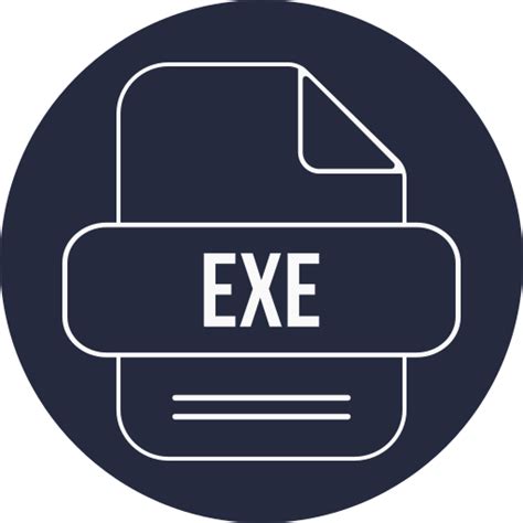 Exe File Generic Color Fill Icon
