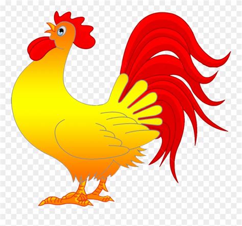 Download Rooster Cartoon Gambar Ayam Cartoon Png Clipart 3716675
