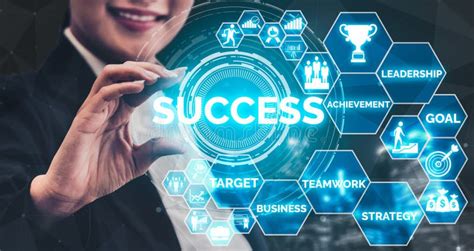 Achievement And Business Goal Success Concept Stock Photo Image Of