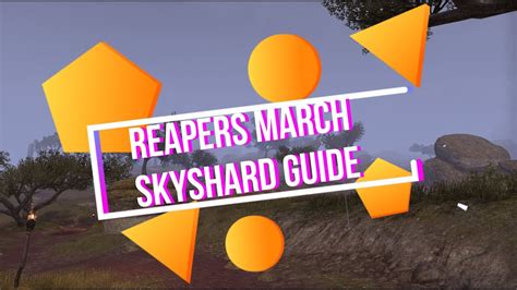 Reapers March Skyshard Guide Youtube