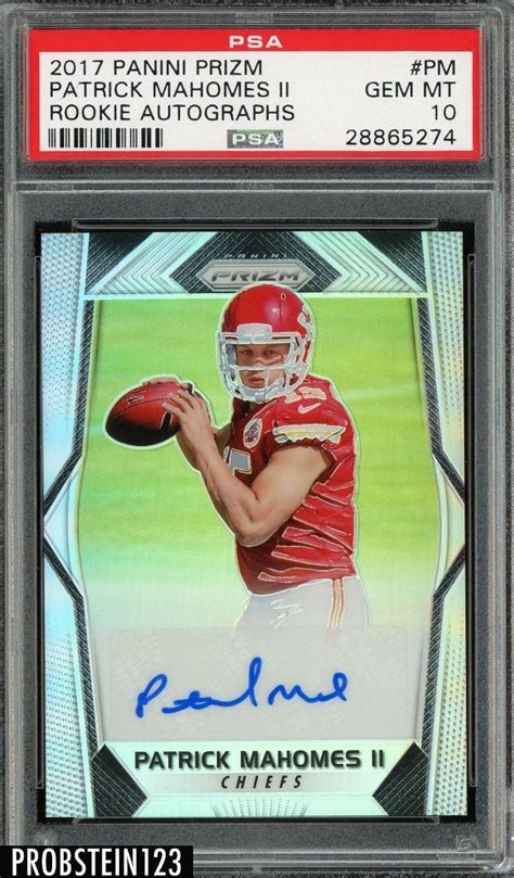 Qb patrick mahomes and te travis kelce were wired for sound during the chiefs matchup with the tampa bay buccaneers in super bowl lv. 2017 Panini Prizm Silver Patrick Mahomes II RC Rookie AUTO ...
