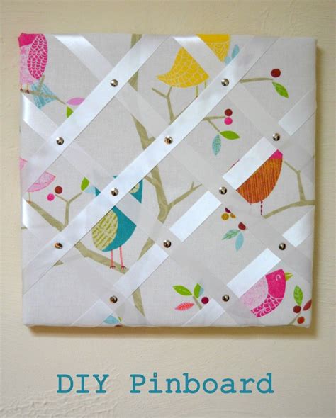 Make A Diy Fabric Pinboard Myhomemade Giveaway Diy Fabric Diy