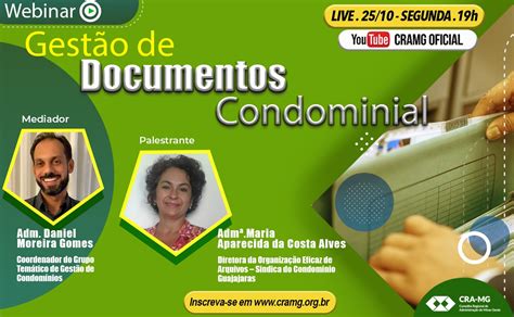 Webinar Gestão De Documentos Condominial Cra Mg