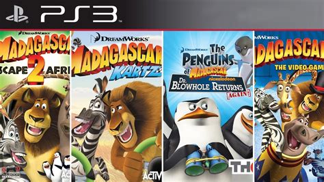 Madagascar Games For Ps3 Youtube