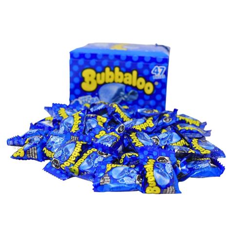 Bubbaloo Liquid Filled Bubblegum Blue Berry 255g Candy Funhouse