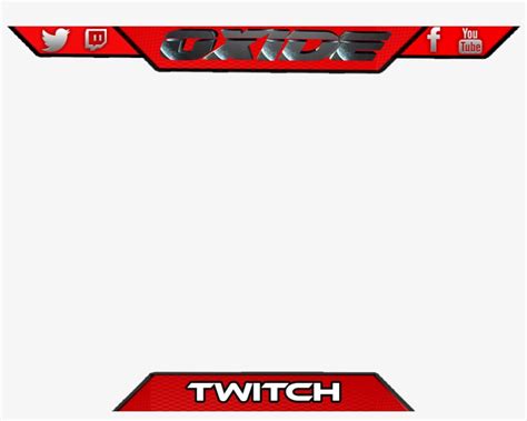 Picture Overlay Template Twitch Overlay Blank Png Free Transparent
