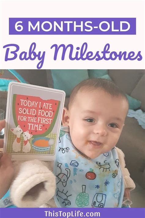 6 Months Old Baby Milestones How My Little Man Has Grown This Top